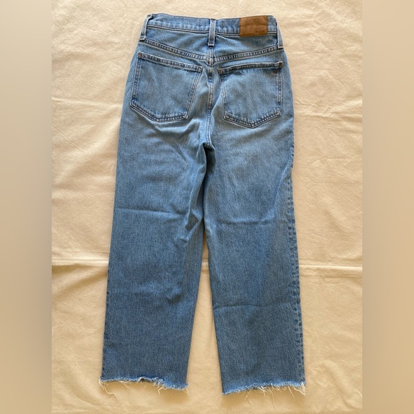 Madewell The Perfect Vintage Crop Wide Leg Jean Denim Casual Women’s 25P - Picture 3 of 10